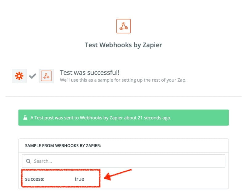 Zapier step 5