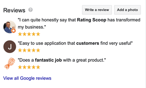 Blog and News 23 google review panel stars