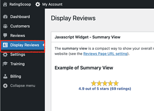 Blog and News 21 Display Reviews Menu