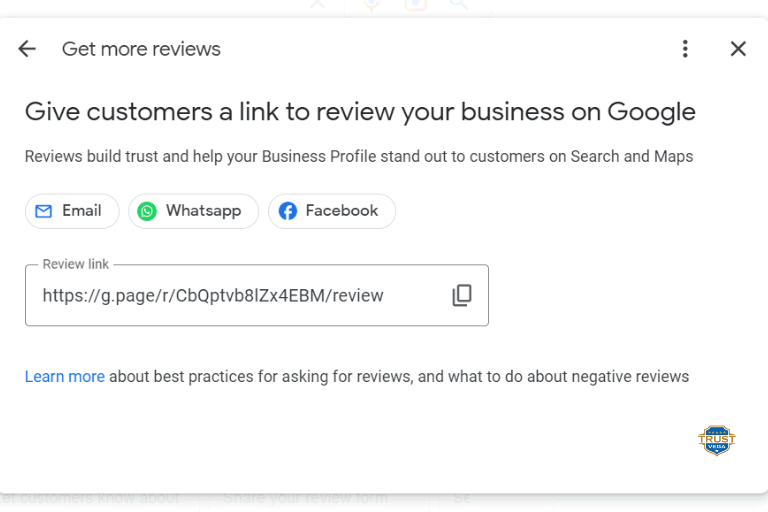 How to ask for a google review