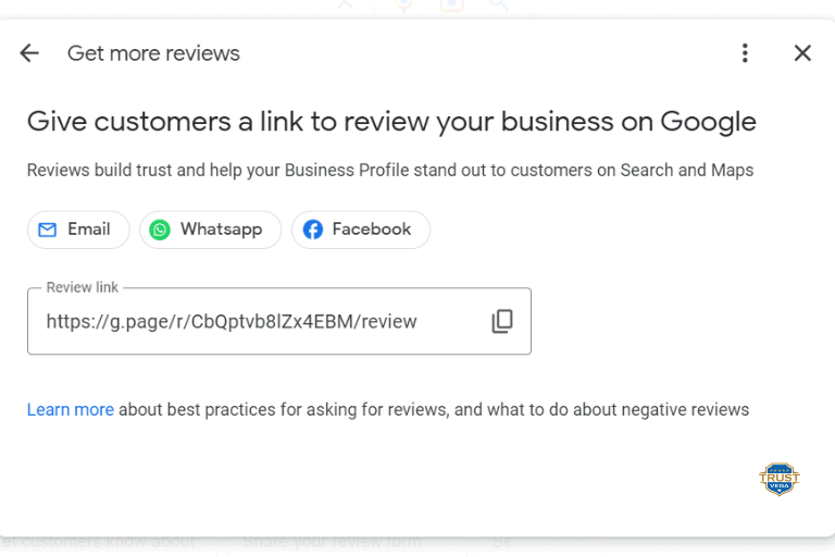 How to ask for a Google review